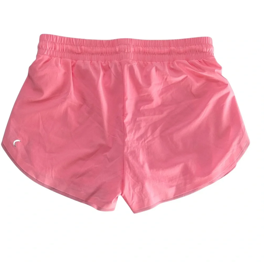 NWT Zyia Active Pink Flow Shorts Size S NWT $42 Drawstring Lined Running - Picture 2 of 7